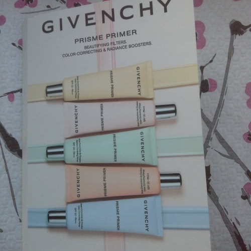 Givenchy, палетка пробников баз