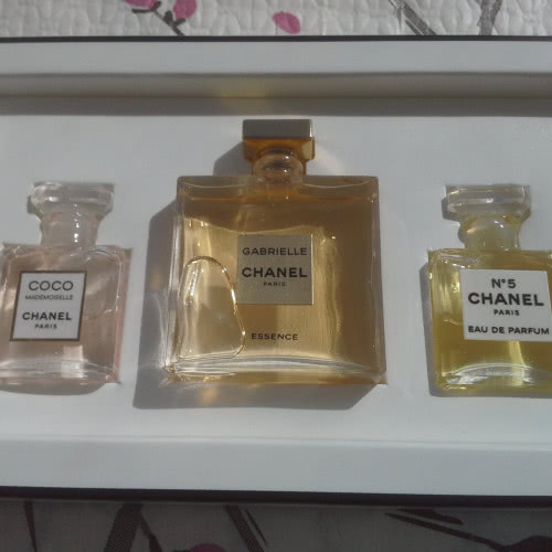 Шанель, набор миниатюр ароматов в коробке