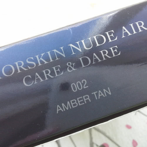 Диор, пудра Diorskin nude air 002 Amber tan