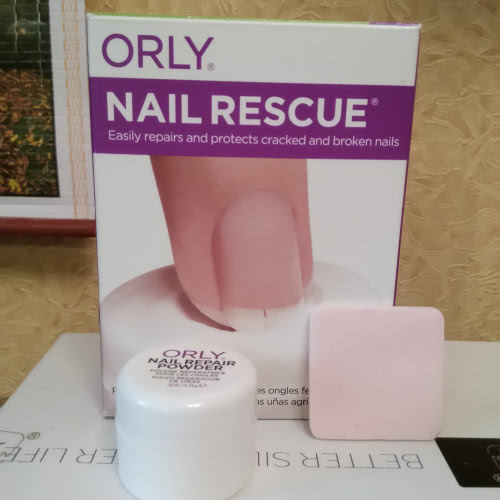 Orly nail repair powder пудра для ремонта ногтей