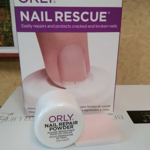 БРОНЬ Orly nail repair powder пудра для ремонта ногтей