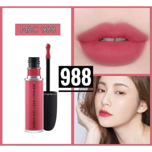 mac powder kiss liquid lipcolour 988