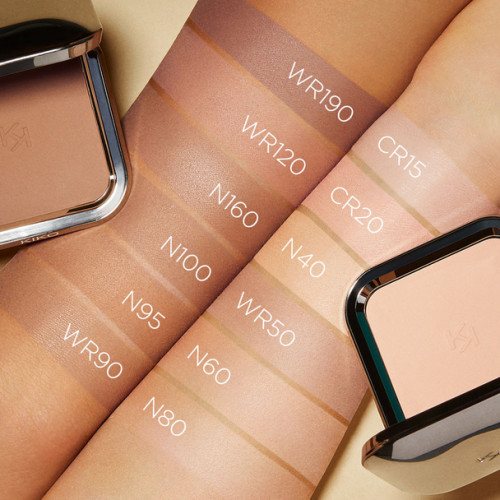 kiko milano WEIGHTLESS PERFECTION WET AND DRY POWDER FOUNDATION n95/n160