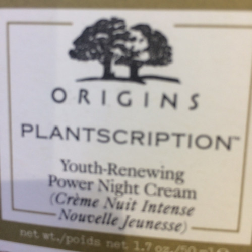 Origins Plantscription Youth-Renewing Power Night Cream Антивозрастной ночной крем для лица