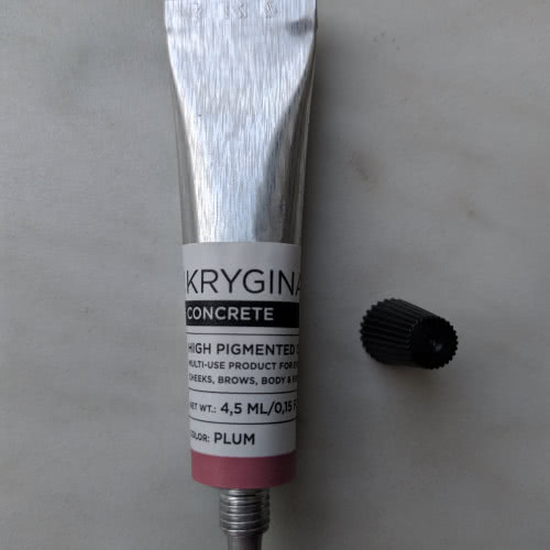 Krygina Сosmetics Concrete Plum Chocolate Texture Master Cream