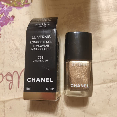 Лак Chanel 773 Chaine D'Or лимитка