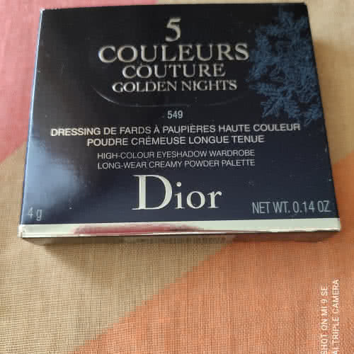 Тени Dior 5 Couleurs Couture Golden Nights оттенок 549 Golden Snow