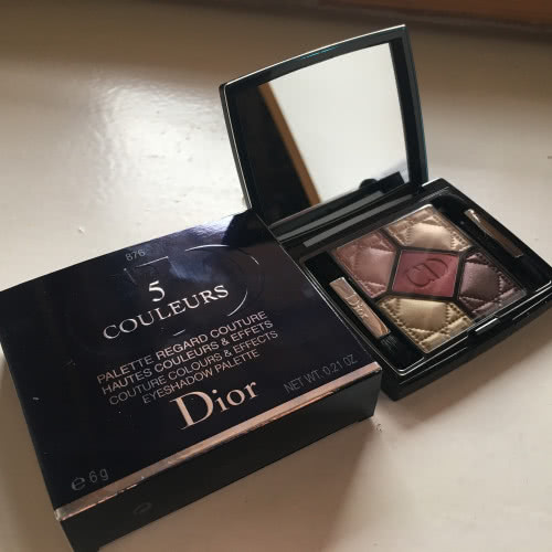 Тени Dior 5 Couleurs Couture Colours & Effects Eyeshadow Palette, #876 Trafalgar