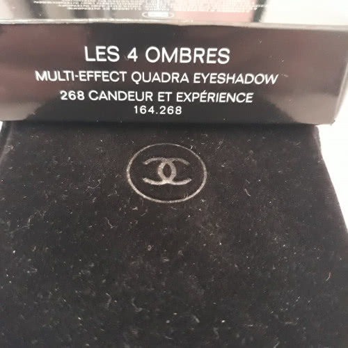 Тени Chanel Les 4 Ombres 268 Candeur et experience, б/у, куплены в августе, использованы мало