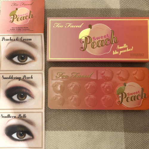 Too Faced Sweet Peach Palette Оригинал/Новая/Редкость