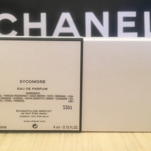 миниатюра Chanel Les Exclusifs EDP Sycomore 4 мл
