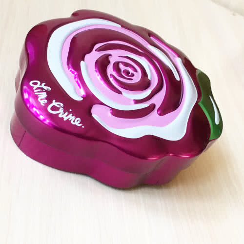 Железная коробочка-роза Lime Crime (розовая)