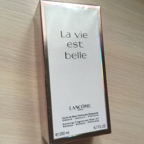 Масло для душа Lancome La vie est belle