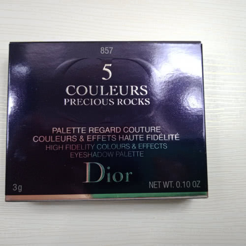 Тени Dior 5 couleurs precious rocks 857 ruby
