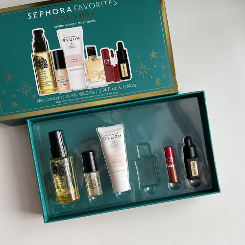 Sephora  Favorites Luxe Vibes Mini Luxury Beauty Sampler Set