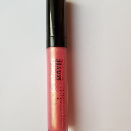 BareMinerals Marvelous Moxie Lipgloss, блеск для губ с охлаждающим эффектом. Розовое золото.