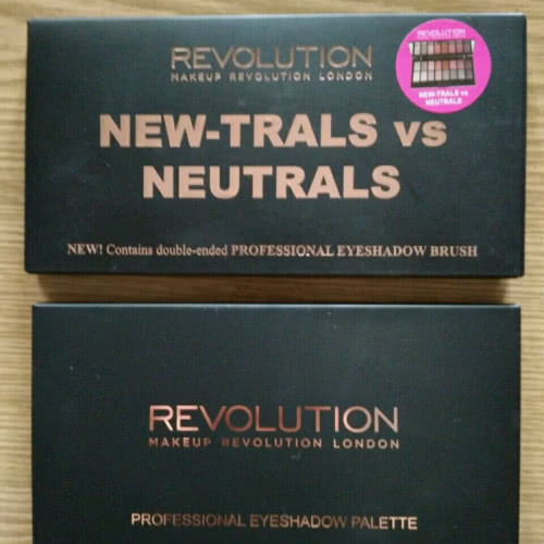 Палетка теней Makeup Revolution New-trals vs Neutrals