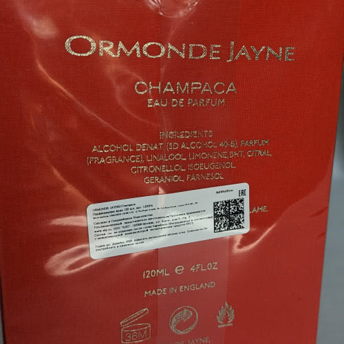 Champaca Ormonde Jayne 120mll