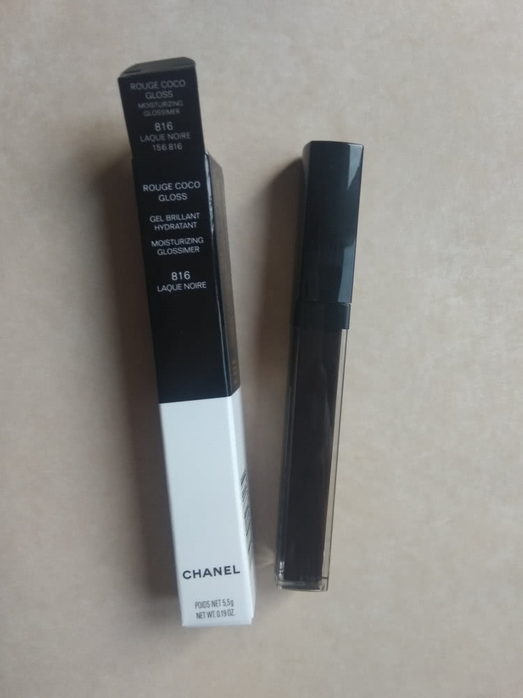 Chanel НОВИНКА осенняя коллекция блеск 816 laque noire купить в