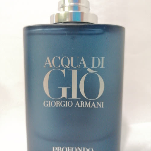 Новинка Armani Acqua di gio profondo eau de parfum 75 мл