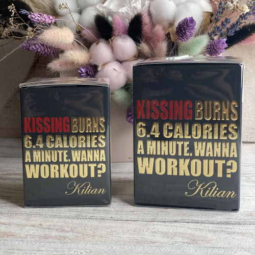 kilian kissing burns 6.4 calories a minute wanna workout? 100ml