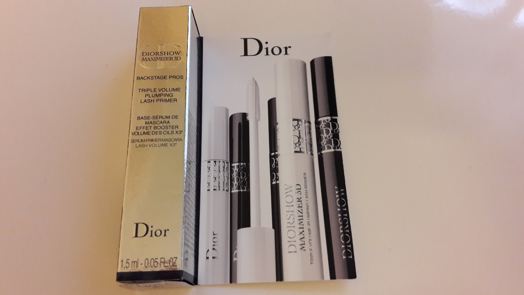 Dior show maximizer 3d база-сыворотка