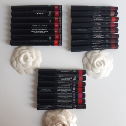 Chanel rouge coco stylo и chanelle rouge crayon
