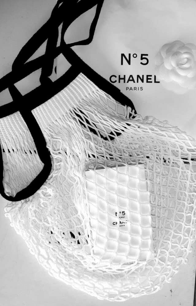 сумка авоська Chanel N5