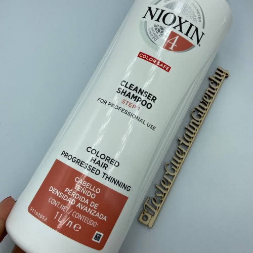 Nioxin Очищающий шампунь Система 4 для окрашенных истонченных волос  250 мл