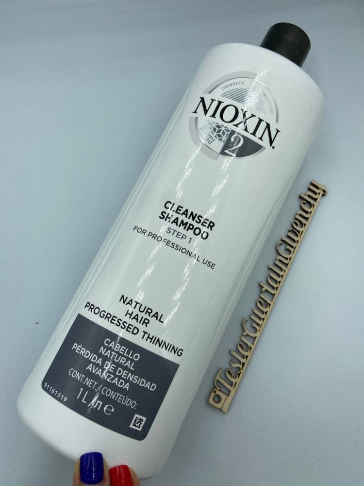 Nioxin Очищающий шампунь Система 2 для натуральных истонченных волос  250 мл