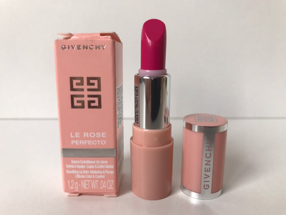 Новая Мини версия Givenchy Le Rose Perfecto Lip Balm Бальзам для губ тон 202