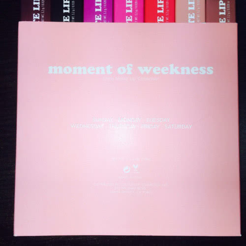 РАСПРОДАЖА! Новый набор помад Colourpop Moment of Weekness + бесплатная доставка