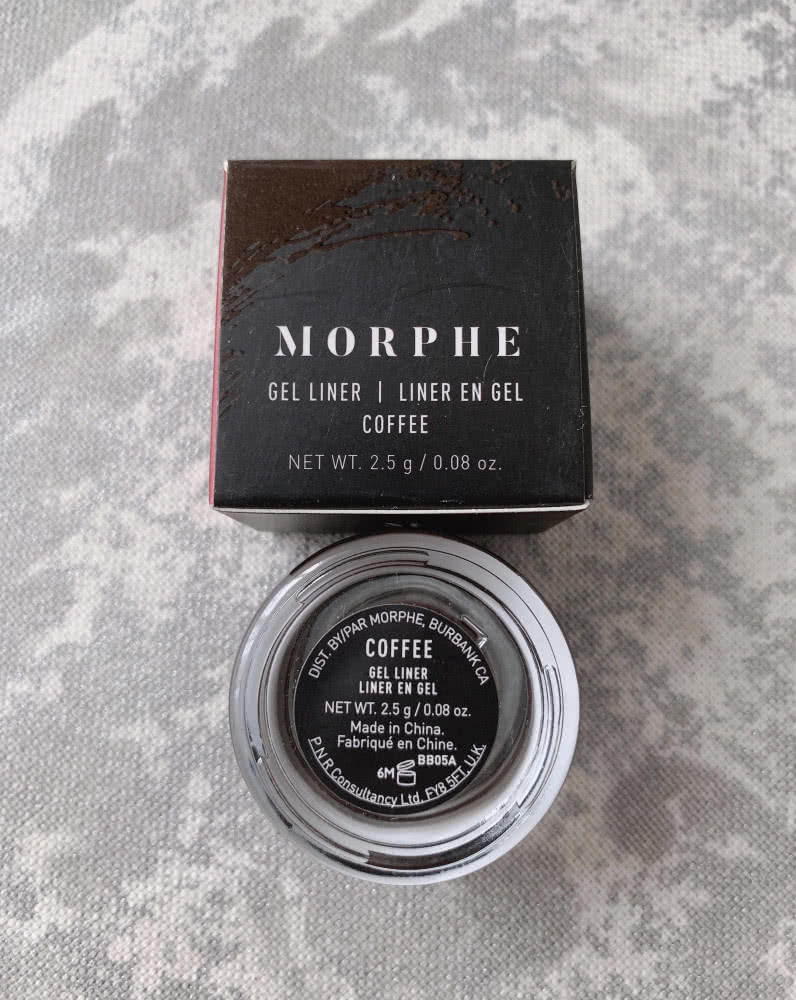 Коричневая подводка MORPHE Gel Liner COFFEE