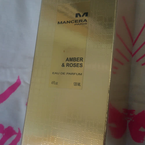 Новые в слюде Mancera  Amber & Roses 120 мл