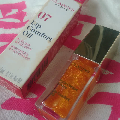 Clarins Lip Comfort Oil Shimmer 07