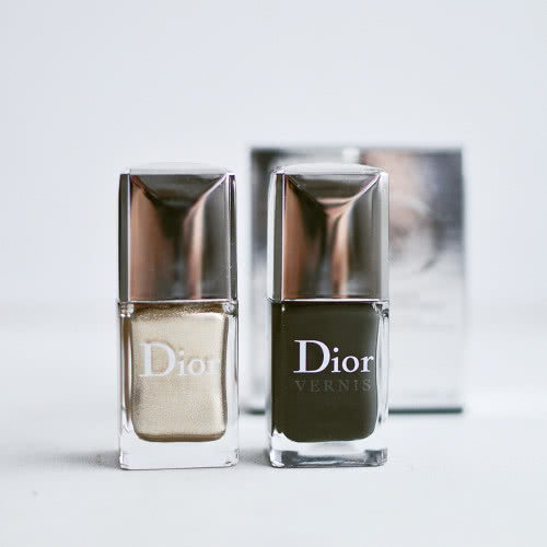 Dior 001 Golden Jungle Crocodile Leather Effect Nails
