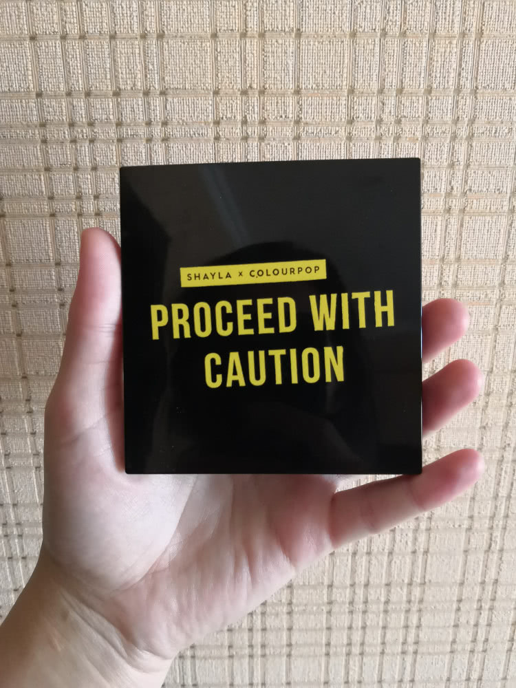 Shayla x ColourPop PROCEED WITH CAUTION Shadow Palette