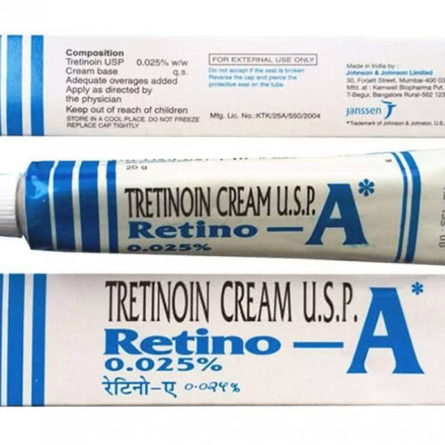 Tretinoin (ретинол) Cream USP 0,025%.
