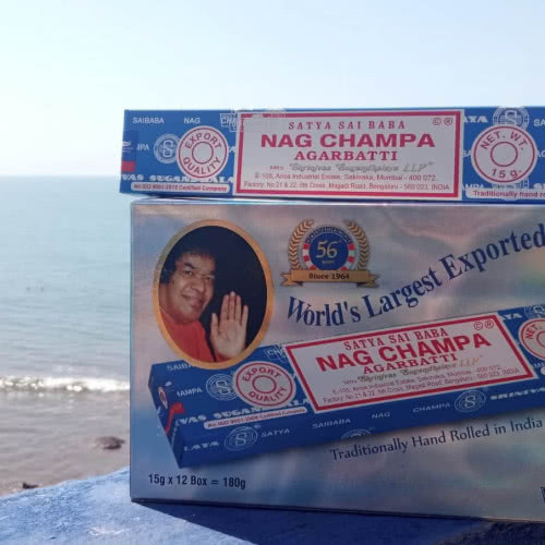 Натуральные индийские благовония Nag Champa.