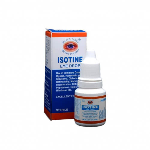 Isotine, аюрведические капли для глаз