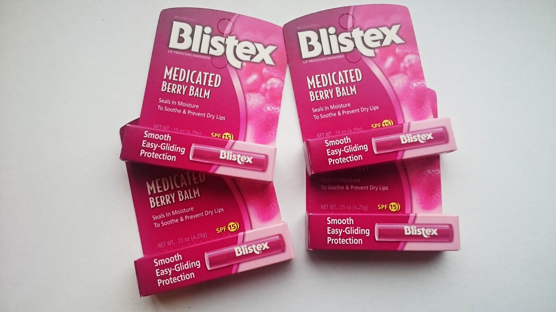 Новые лечебные бальзамы для губ Blistex с SPF15.