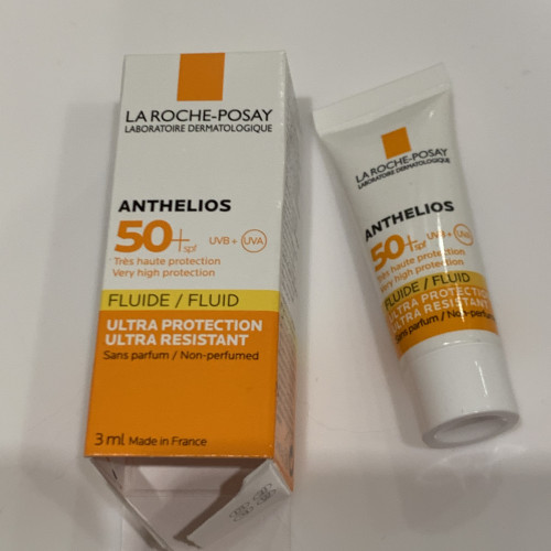 La Roche-Posay Anthelios SPF 50+/PPD 46. Солнцезащитный невидимый флюид для лица