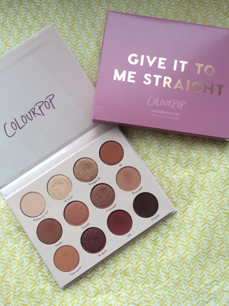colourpop give it to me straight