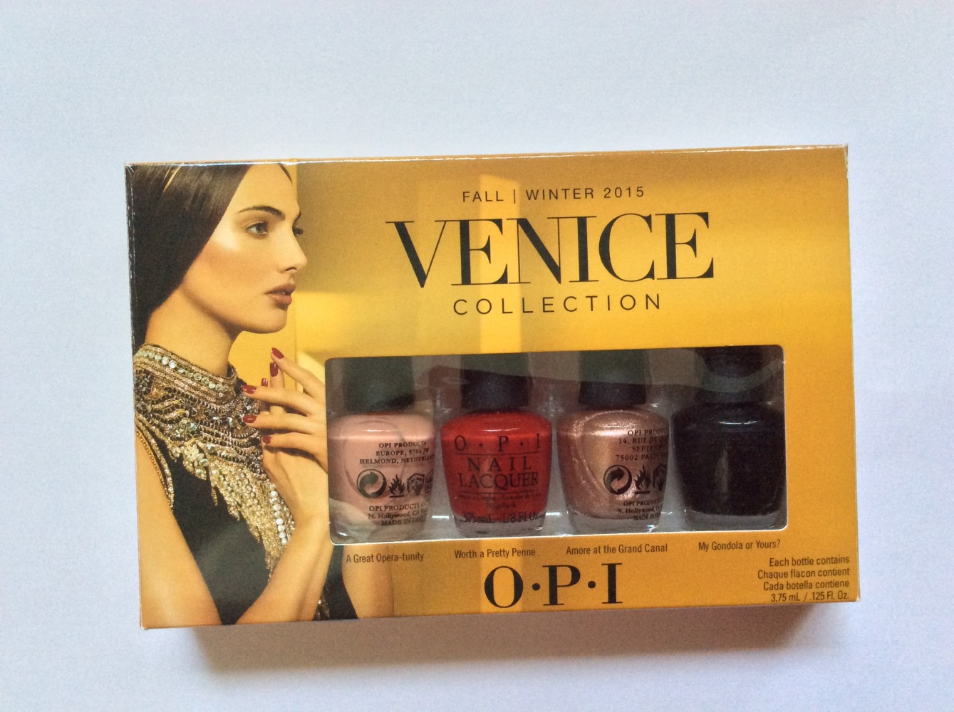 Набор мини-лаков OPI Venice Collection