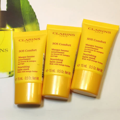 Clarins SOS Comfort  Питательная маска с маслом манго, для сухой кожи