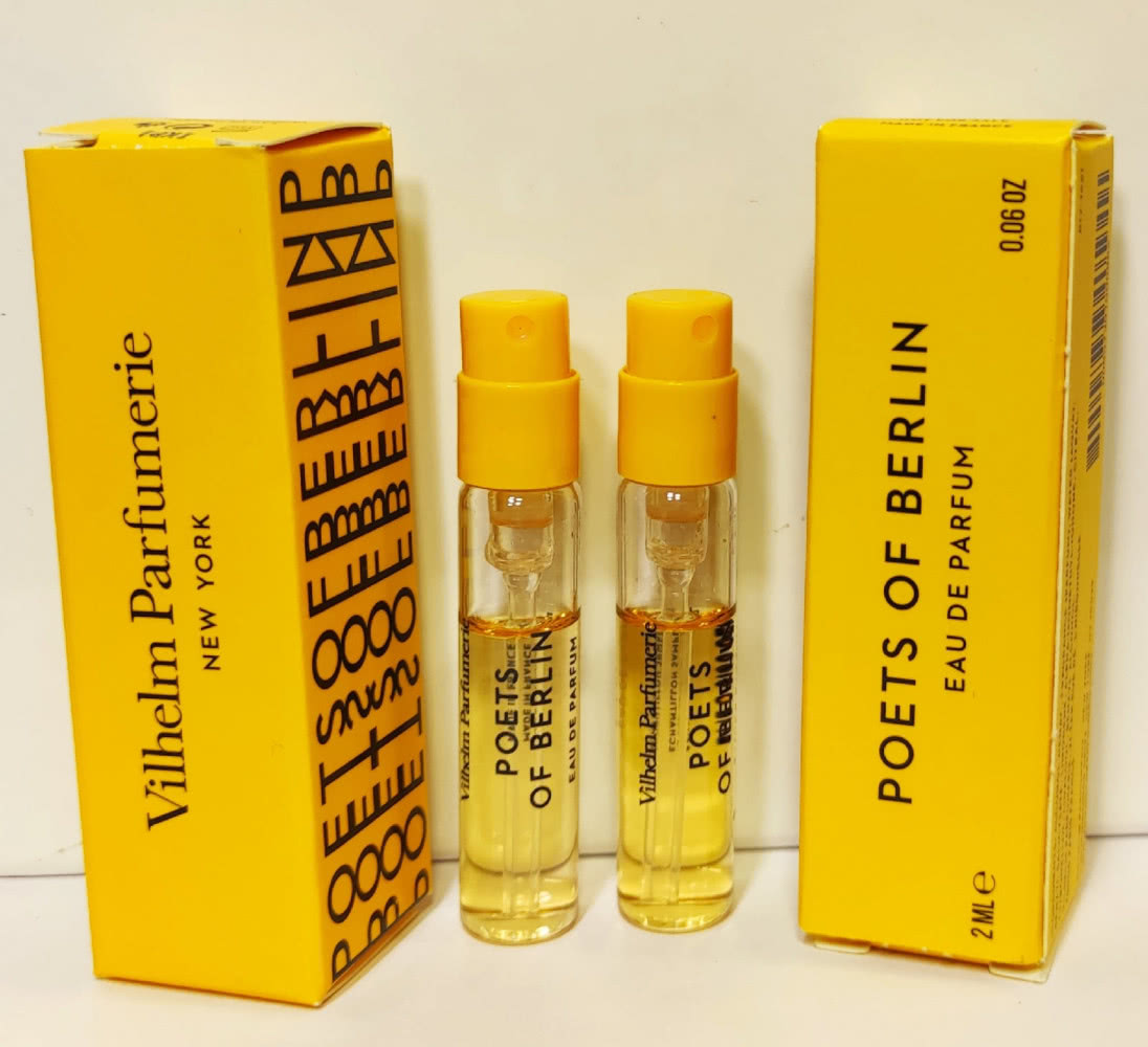Vilhelm Parfumerie POETS OF BERLIN Парфюмерная вода.