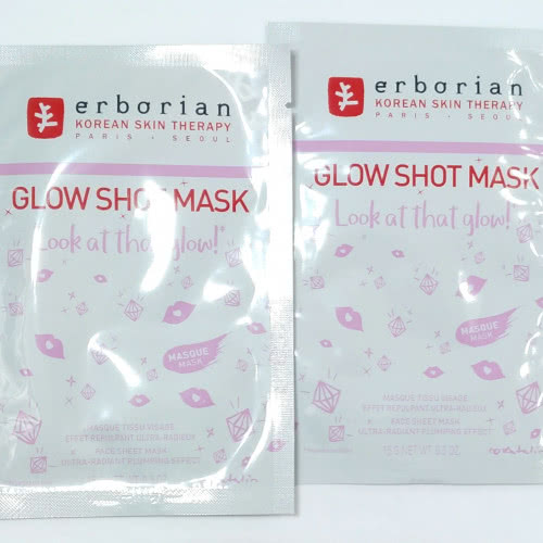 Erborian Glow Тканевая маска для лица. Новинка!