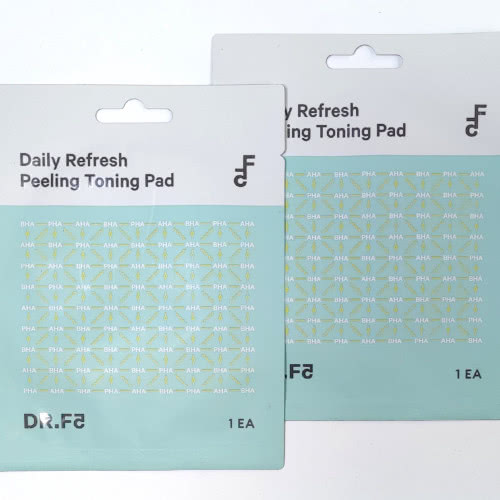 DR.F5 Daily Refresh Peeling Toning Pad Тонизирующие пэды для глубокого очищения.