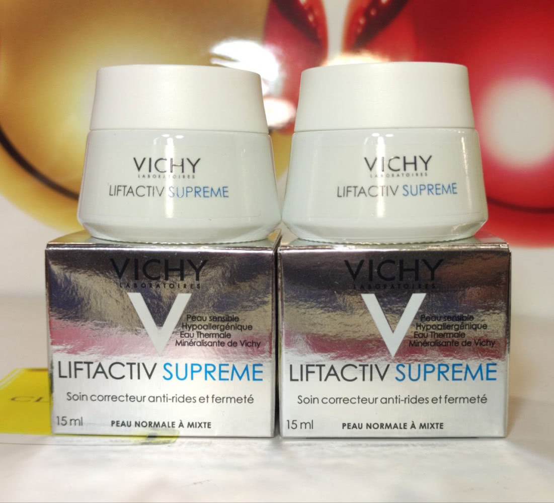 VICHY LIFTACTIV SUPREME Крем для упругости для нормальной и комбинированной кожи.