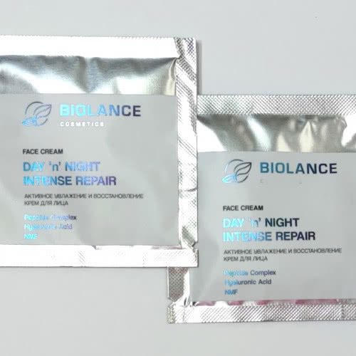 Biolance  Day 'n' Night Intense Repair  Антивозрастной пептидный крем